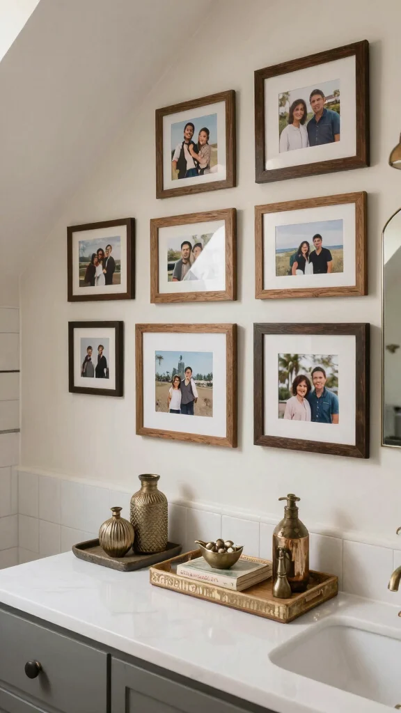 11 Attic Jack-and-Jill Bathroom Ideas for a Shared Stylish Top-Floor Space - 10. Personal Touches 1