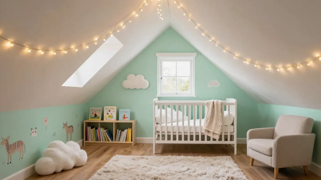 11 Attic Nursery Ideas With Slanted Ceilings for a Unique Baby Room