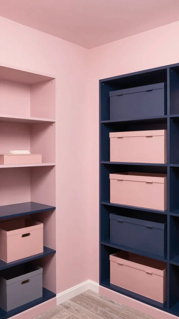 11 Attic Walk-In Closet Ideas With Slanted Ceilings for a Clever Space - 9. Custom Color Palette 1