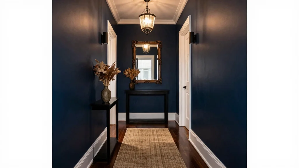 11 Dark Narrow Hallway Ideas for a Moody Dramatic Entrance