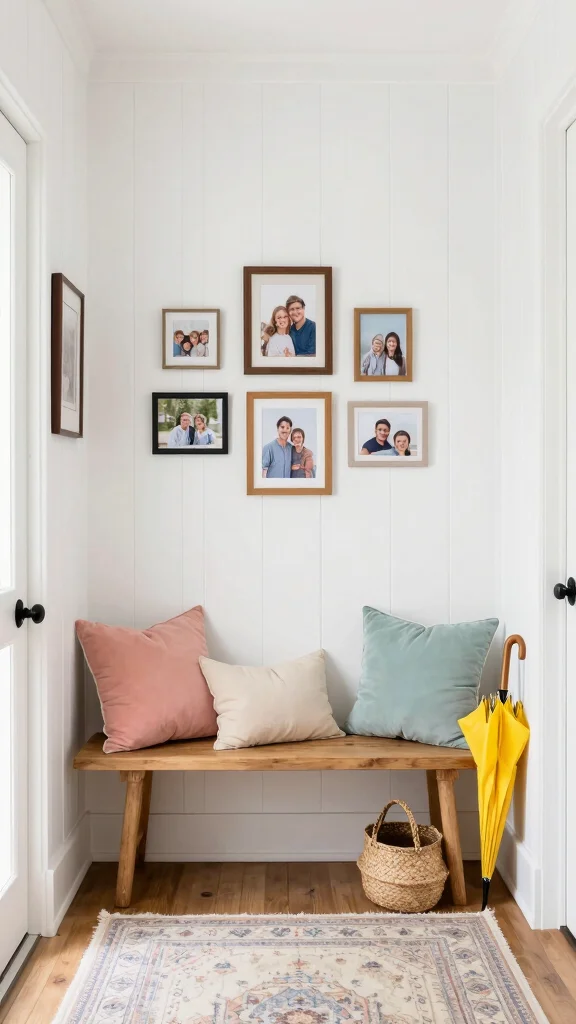 11 Entryway Board-and-Batten Wall Ideas for a Classic Charming Detail - 1. Classic White Elegance 1