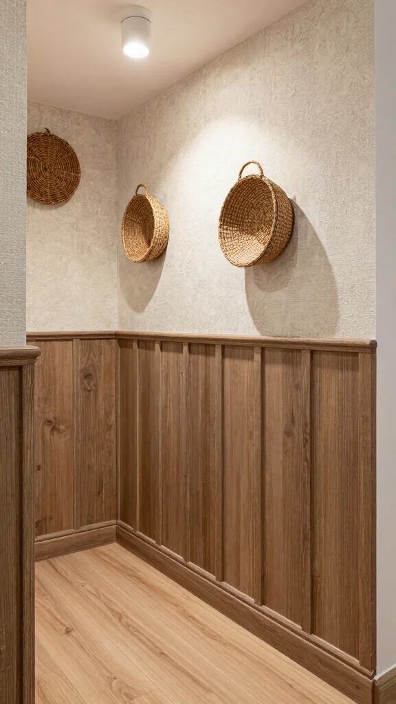 11 Entryway Board-and-Batten Wall Ideas for a Classic Charming Detail - 7. Textured Layers 1