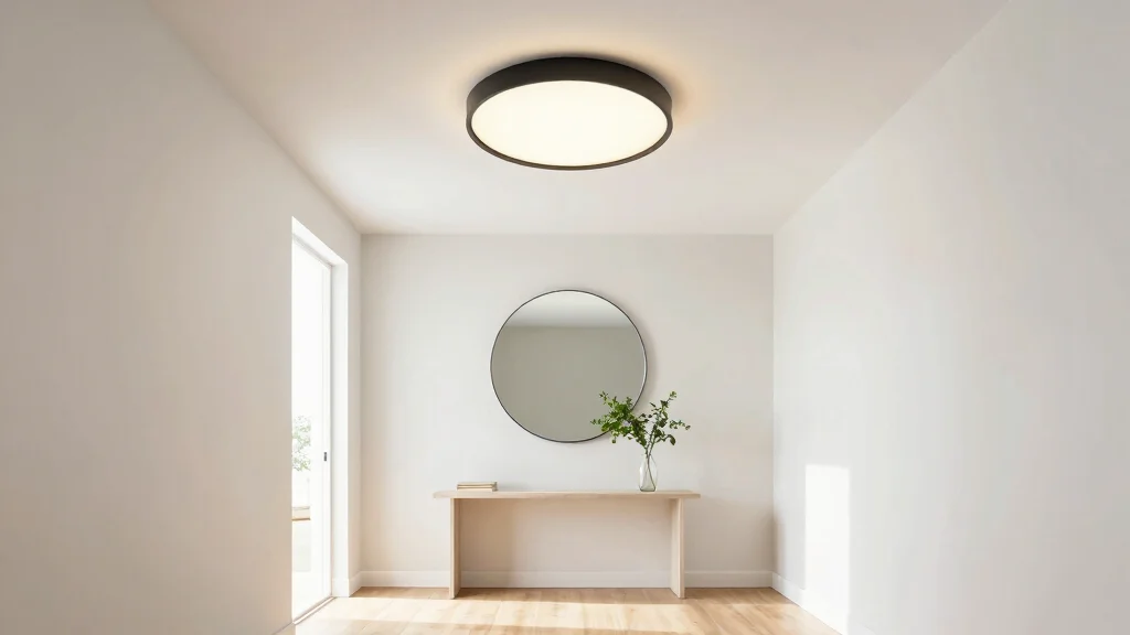 11 Entryway Flush Mount Light Fixture Ideas for a Clean Bright Ceiling