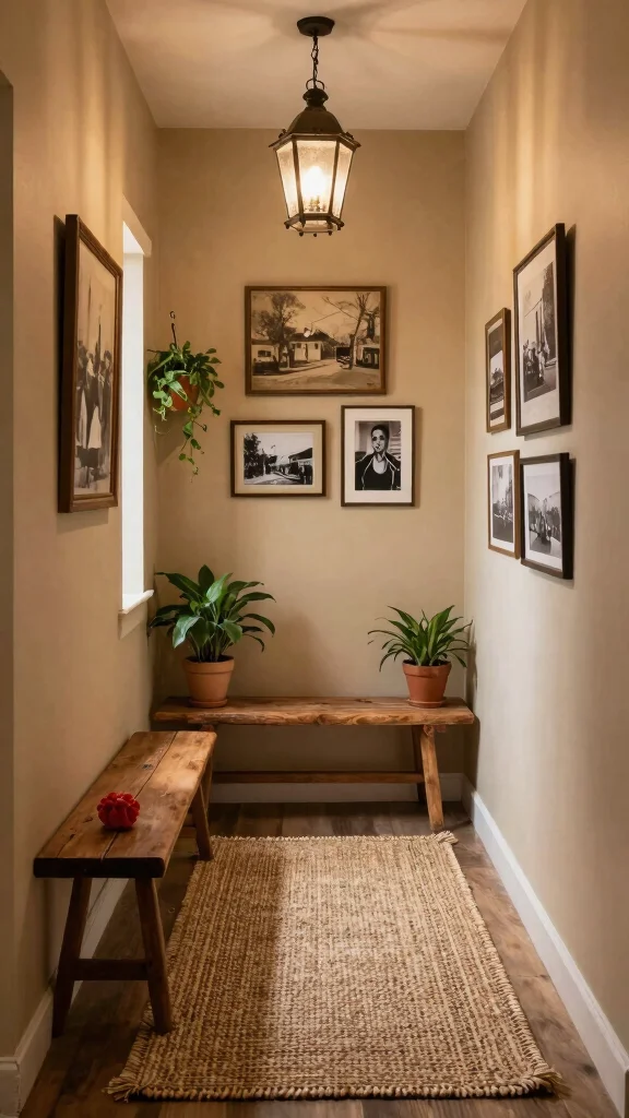 11 Entryway Jute Rug Ideas for a Natural Textured Warm Floor - 3. Rustic Charm 1