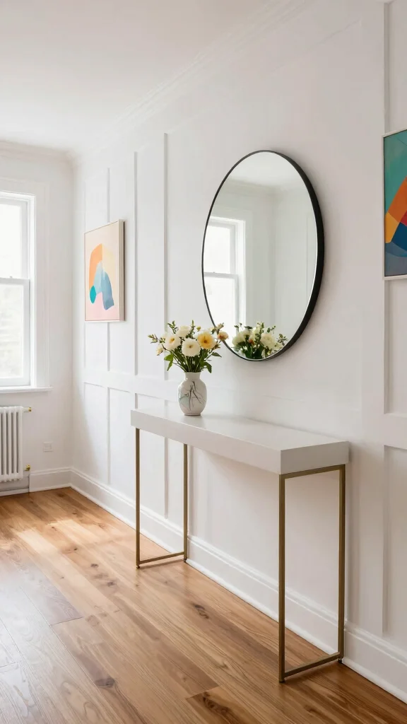 11 Hallway Board-and-Batten Ideas for a Classic Charming Wall Detail - 1. Classic White Elegance 1