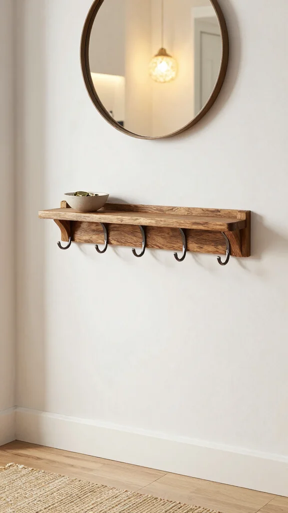 11 Hallway Key Storage Ideas for a Tidy Accessible Entrance - 1. Wall Mounted Key Racks 1