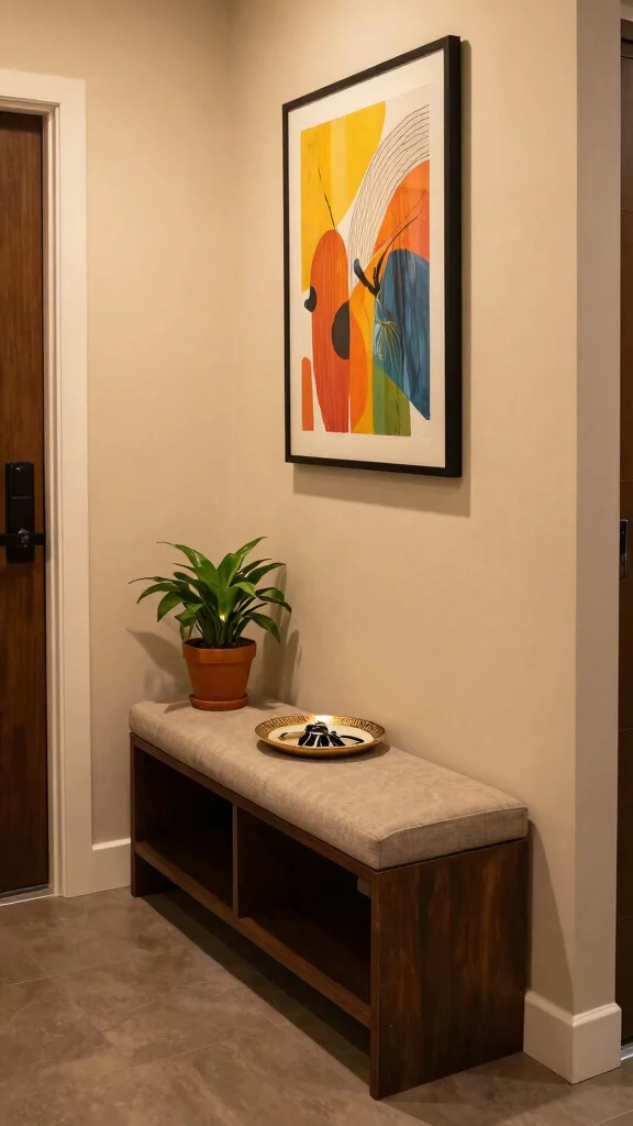 11 Hallway Key Storage Ideas for a Tidy Accessible Entrance - 2. Multi-Functional Furniture 1