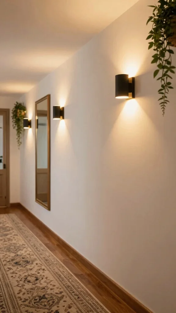 11 Hallway Night Light Ideas for a Safe Softly Lit Corridor - 3. Plug-in Wall Sconces 1