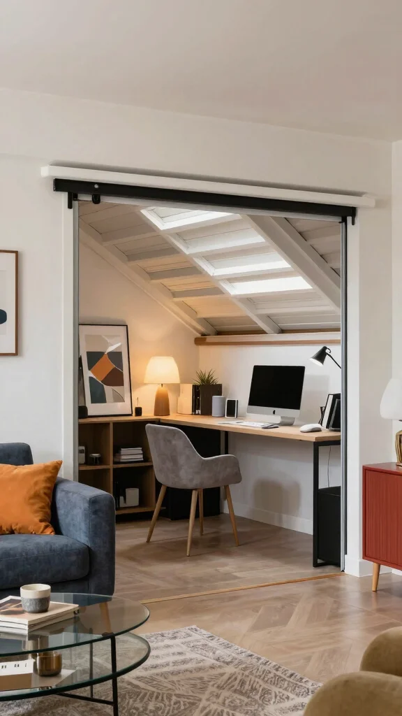 11 Pull-Down Attic Door Concepts for a Space-Smart Stylish Access - 11. Multi-Functional Attic Access Solutions 1