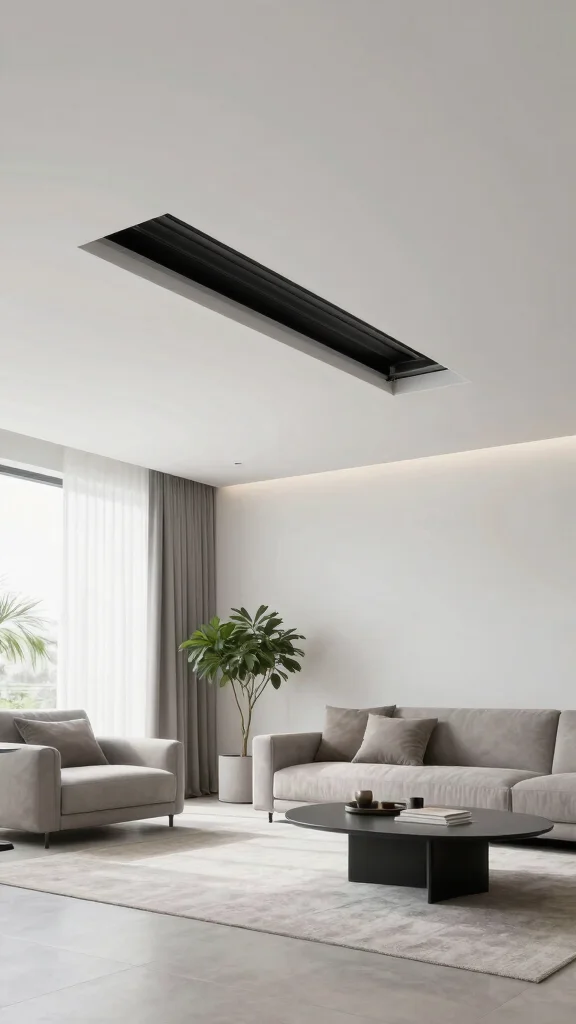 11 Pull-Down Attic Door Concepts for a Space-Smart Stylish Access - 3. Hidden Hatch for a Sleek Aesthetic 1