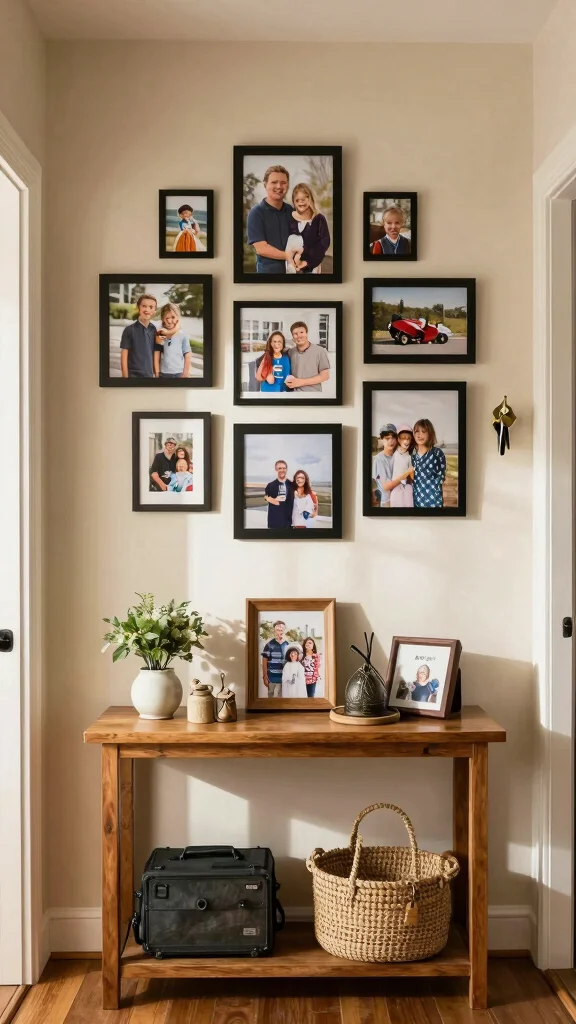 11 Small-Space Entryway Nook Ideas for a Compact Clever Corner - 11. Incorporate Personal Touches 1