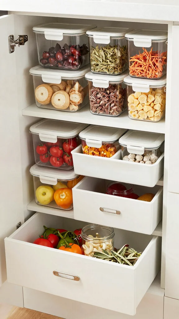 11 Small-Space Hallway Kitchen Ideas for a Compact Functional Layout - 10. Smart Organization Systems 1