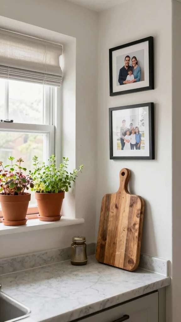 11 Small-Space Hallway Kitchen Ideas for a Compact Functional Layout - 11. Personal Touches 1