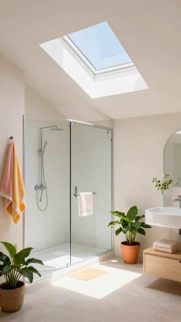 12 Attic Ensuite Ideas With Slanted Ceilings for a Cozy Luxurious Space - 4. Bright and Airy 1