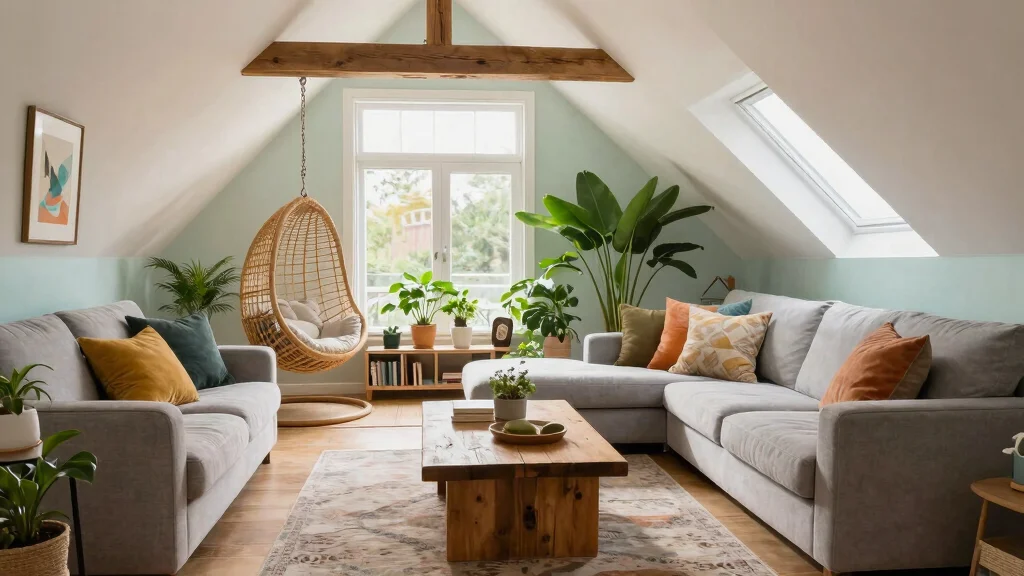 12 Attic Living Room Inspirations for a Cozy Bright Top-Floor Living Space