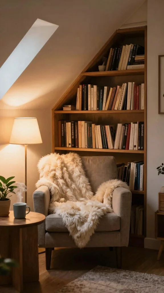12 Attic Loft Bedroom Ideas for an Open Airy Stylish Sleep Space - 7. Cozy Nooks 1