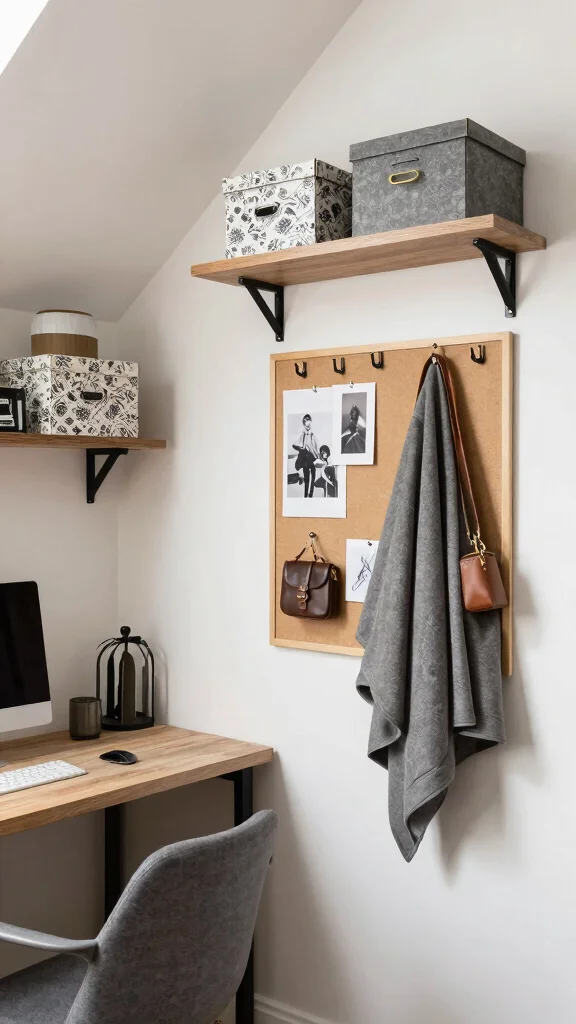 12 Attic Office and Guest Room Combo Ideas for a Dual-Purpose Space - 10. Functional Decor 1