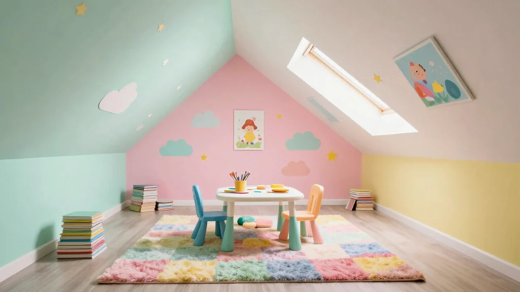 12 Attic Paint Ideas for Sloped Ceilings for a Beautiful Bright Space