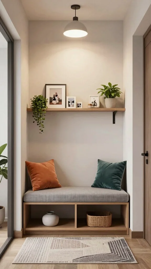 12 Entryway Built-In Ideas for a Seamless Custom Storage and Display - 1. Dual-Purpose Bench and Storage 1