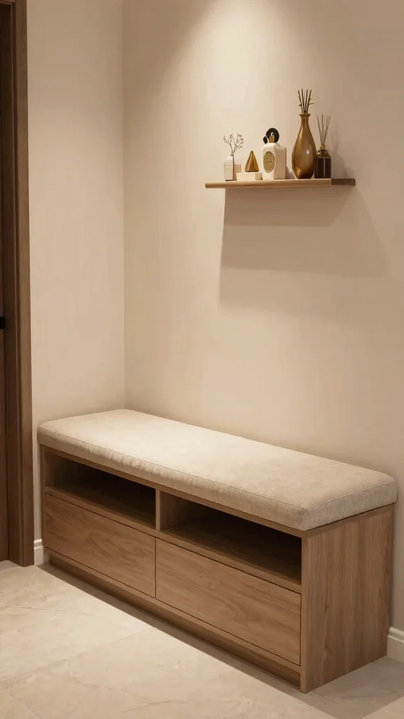 12 Entryway Built-In Ideas for a Seamless Custom Storage and Display - 10. Hidden Storage Solutions 1