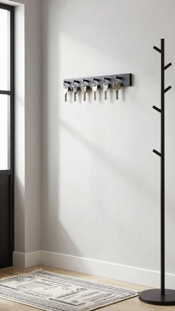 12 Entryway Key Holder Ideas for a Tidy Accessible Entrance - 8. Magnetic Key Holder 1