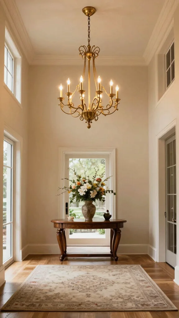 12 Entryway Light Fixture Ideas for High Ceilings That Make a Statement - 1. Stunning Oversized Chandeliers 1