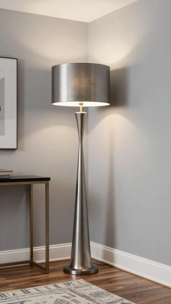 12 Entryway Light Fixture Ideas for High Ceilings That Make a Statement - 12. Statement Floor Lamps 1
