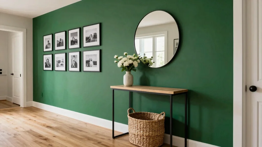 12 Hallway Accent Wall Ideas for Color, Texture, and Drama