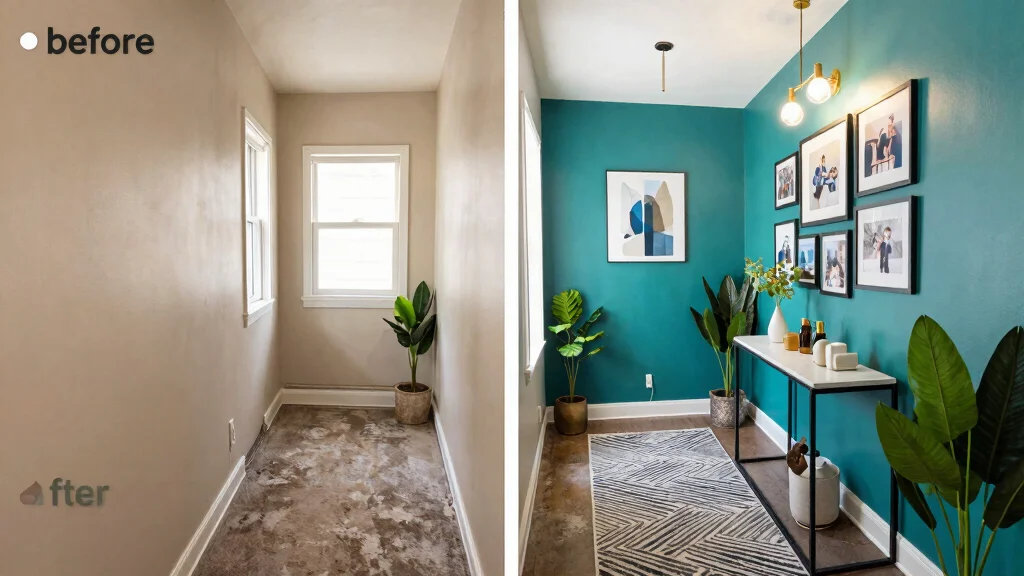 12 Hallway Makeover Before and After Ideas for a Dramatic Transformation