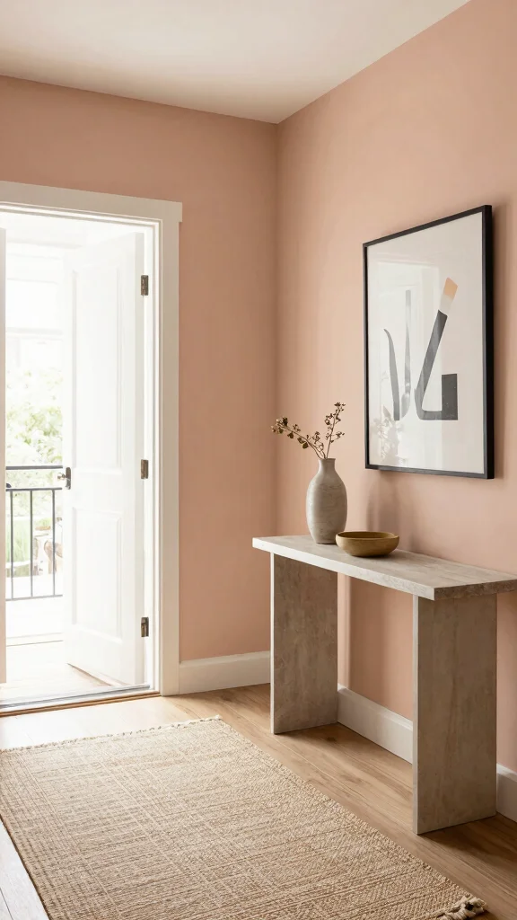 12 Modern Luxury Entryway Decor Ideas for an Elevated First Impression - 3. Eco-Friendly Wall Paint 1