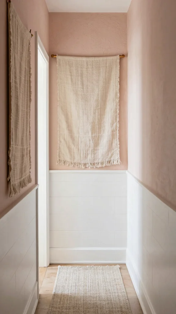 12 Upstairs Hallway Decor Ideas for a Styled Personal Upper Level - 4. Textured Wall Treatments 1