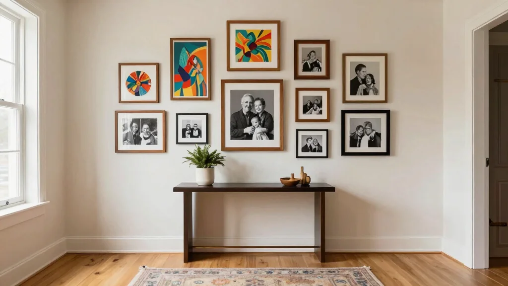 13 Entryway Gallery Wall Ideas for a Personal Curated Wall Display