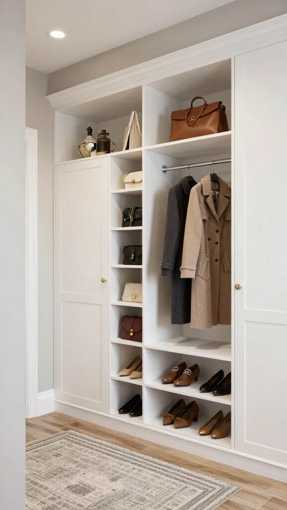 13 Hallway Coat and Shoe Storage Ideas for a Clutter-Free Entrance - 13. Custom Built-Ins 1