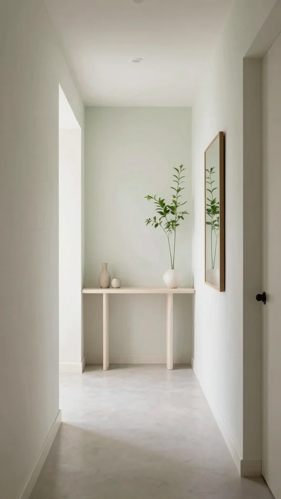 13 Hallway Entrance Interior Design Ideas for a Stylish First Impression - 13. Narrow Hallway Solutions 1