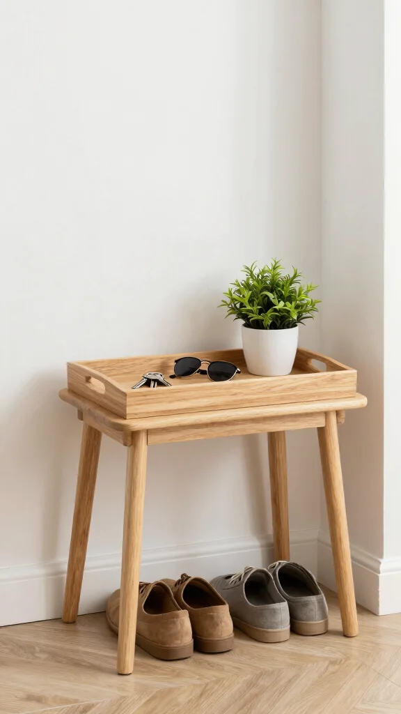 13 Hallway Shoe Storage Ideas for a Tidy Organized Entrance - 10. Entryway Trays 1