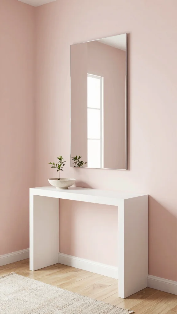 13 Small Entryway Ideas That Make a Tight Space Feel Stylish - 10. Minimalist Approach to Entryway Decor 1