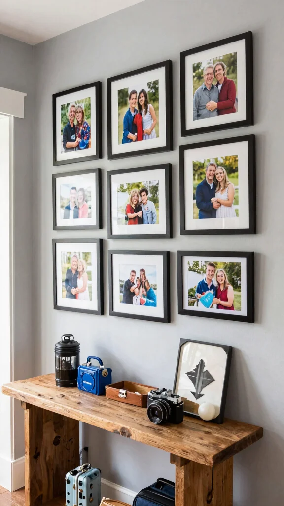 13 Small Entryway Ideas That Make a Tight Space Feel Stylish - 11. Personalized Touches 1