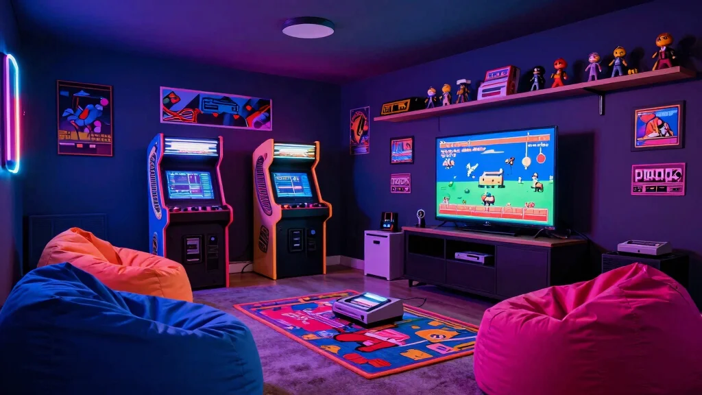 12 Basement Video Game Room Ideas for the Ultimate Gaming Setup – omerahomedecor.blog
