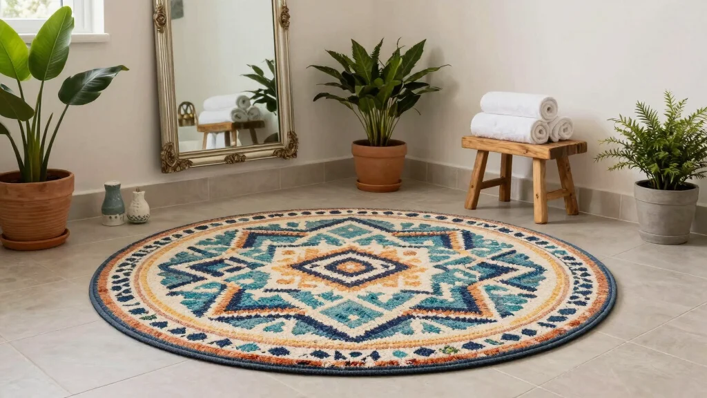 11 Large Round Bathroom Rug Ideas for a Bold Centered Floor Moment – cbconceptfurniture.blog