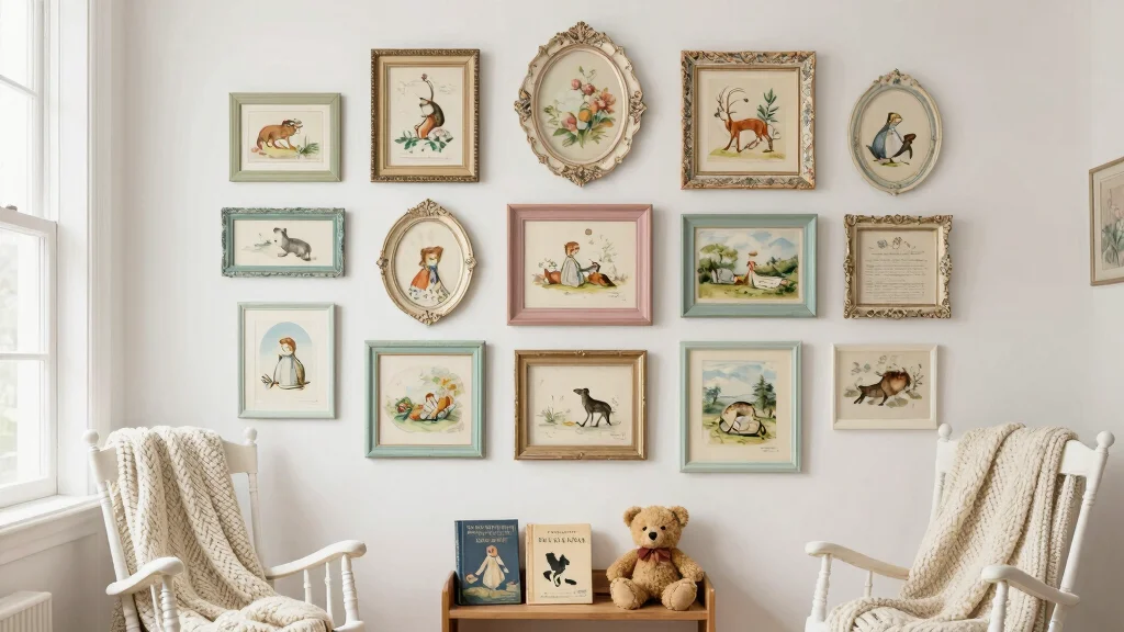 10 Vintage Gallery Wall Nursery Ideas for a Nostalgic Curated Display – omerahomedecor.blog