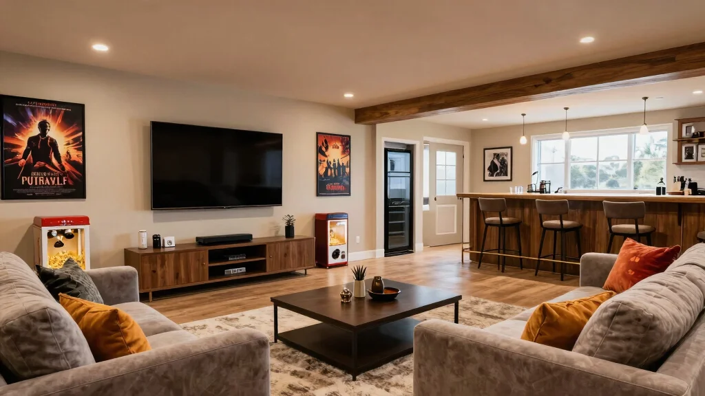 12 Basement Entertainment Room Ideas for a Fun Stylish Social Space – omerahomedecor.blog