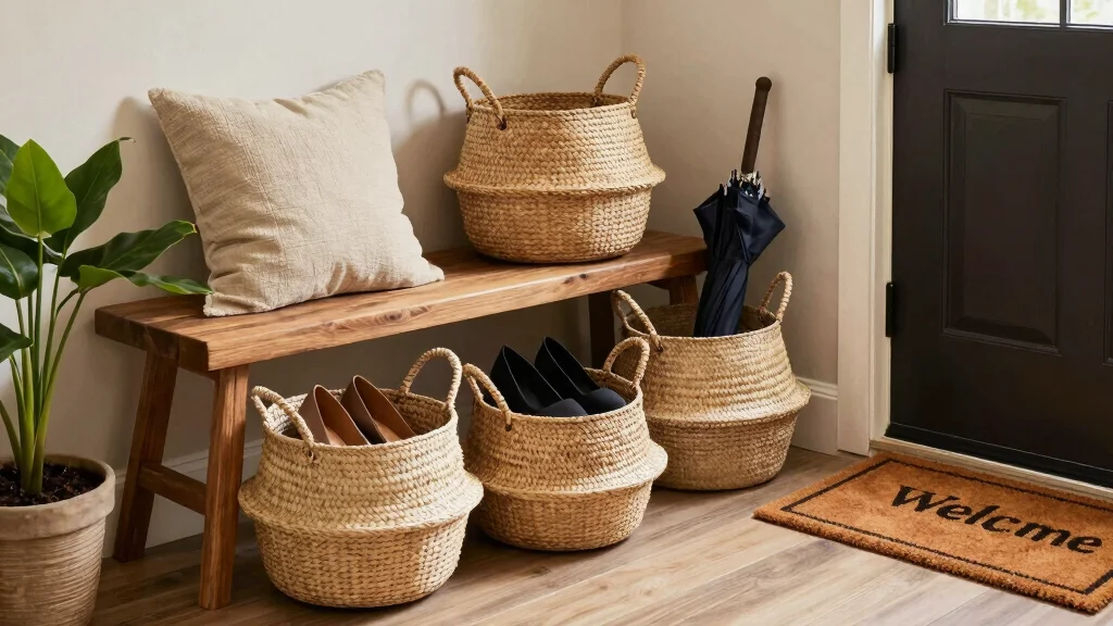 12 Entryway Basket Ideas for Shoes Bags Umbrellas and Drop-Zone Essentials – sohofurniture.blog